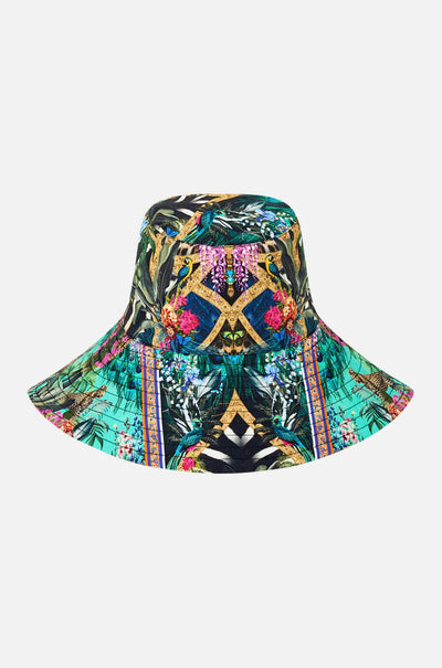 Camilla - Animal Alchemy Wide Brim Bucket Hat