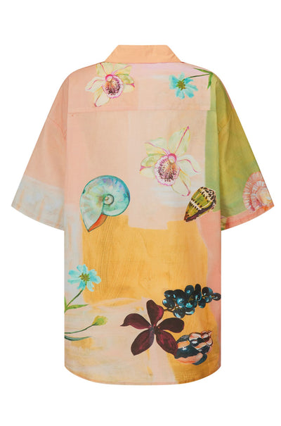Wandering Folk - Annie Everingham Over Swim Shirt in Pastel Sea