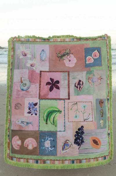 Wandering Folk - Annie Everingham Picnic Rug