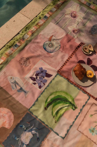 Wandering Folk - Annie Everingham Picnic Rug