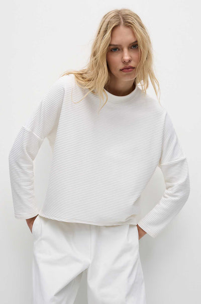 Mela Purdie - Arc Sweater in Ridge Ponte