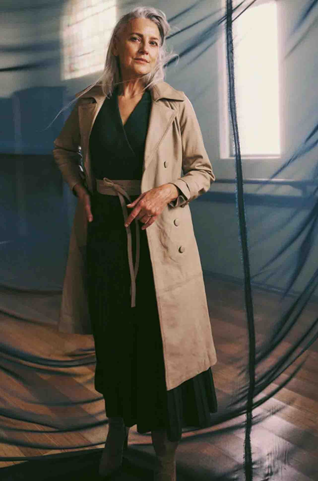 Once Was - Astra Leather Trench Coat