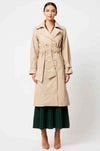 Once Was - Astra Leather Trench Coat