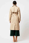 Once Was - Astra Leather Trench Coat