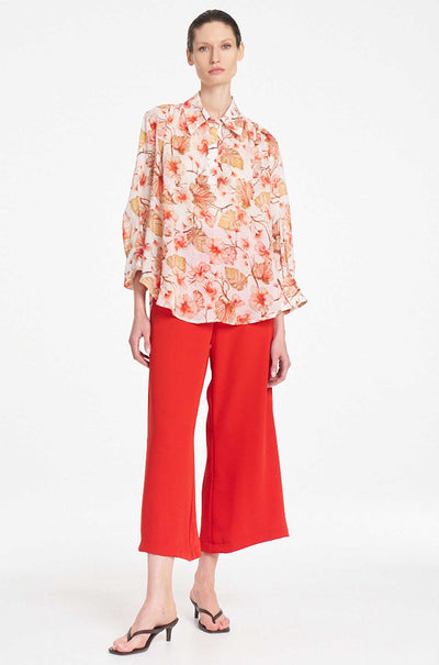 Mela Purdie - Crop Suit Pant in Suit Weave