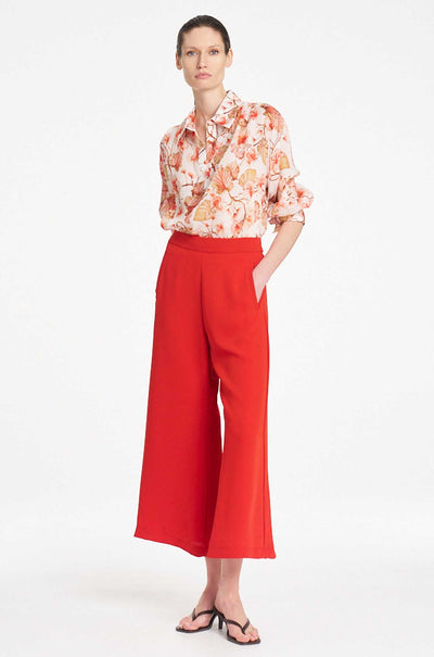 Mela Purdie - Atrium Top in Herbarium Linen Voile