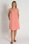 Mela Purdie - Audrey Dress in Peach