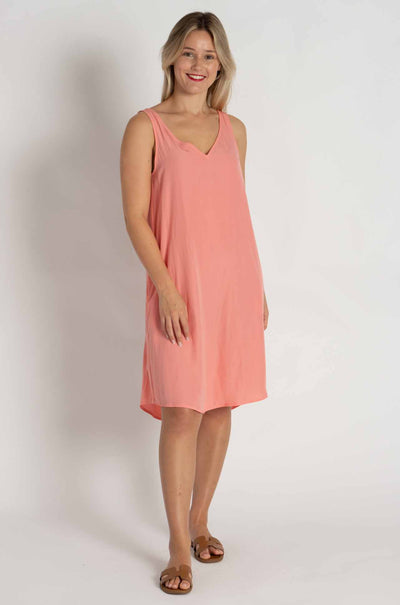 Mela Purdie - Audrey Dress in Peach