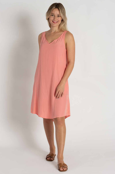 Mela Purdie - Audrey Dress in Peach