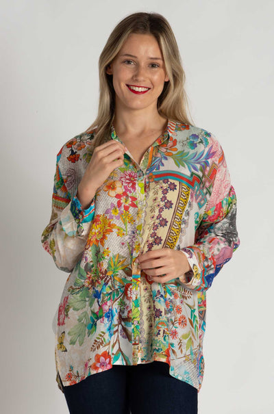 Johnny Was - Audrey Oversize Blouse in Dreamer (Australian Exclusive)