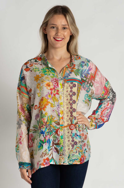 Johnny Was - Audrey Oversize Blouse in Dreamer (Australian Exclusive)