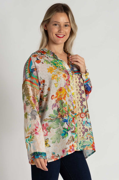 Johnny Was - Audrey Oversize Blouse in Dreamer (Australian Exclusive)