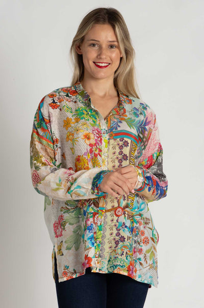 Johnny Was - Audrey Oversize Blouse in Dreamer (Australian Exclusive)