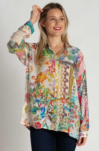 Johnny Was - Audrey Oversize Blouse in Dreamer (Australian Exclusive)