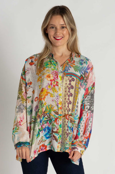 Johnny Was - Audrey Oversize Blouse in Dreamer (Australian Exclusive)
