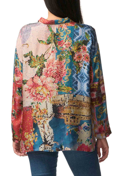 Johnny Was - The Audrey Oversized Blouse in Shabi