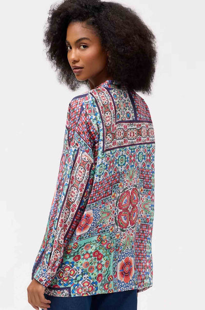 Johnny Was - The Audrey Oversized Blouse in Selia