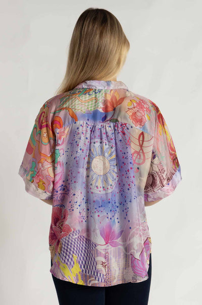 Johnny Was - The Audrey Short Sleeve Shirt in Cindy