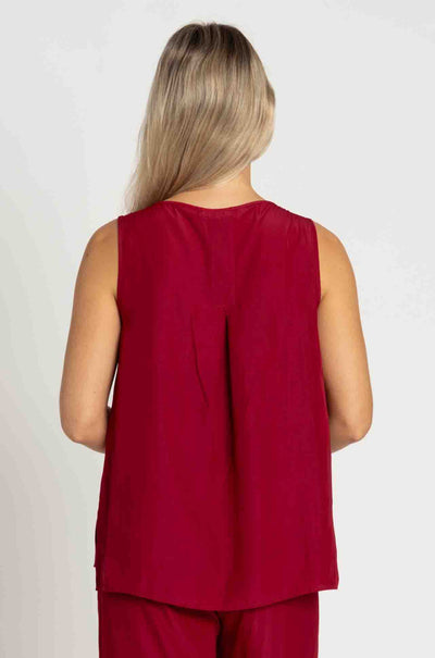 Mela Purdie - Audrey Tank in Mache in Chilli