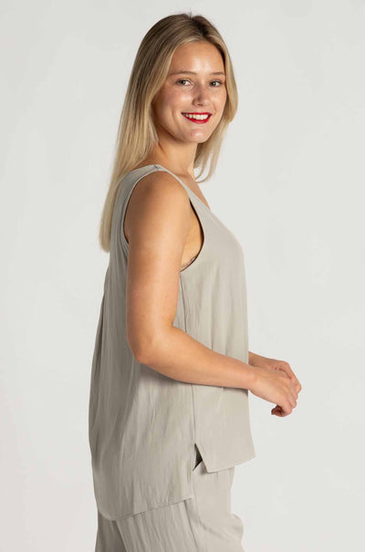 Mela Purdie - Audrey Tank in Mache in Putty