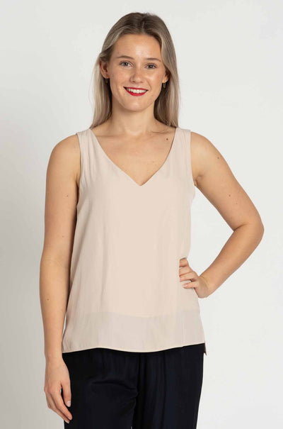 Mela Purdie - Audrey Tank in Shell Mache