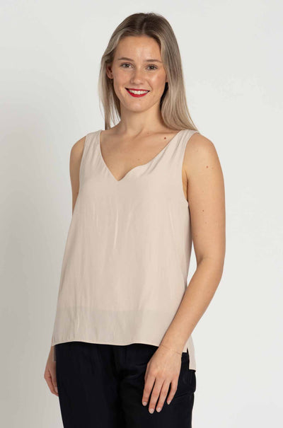 Mela Purdie - Audrey Tank in Shell Mache
