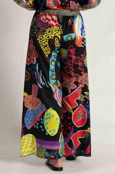 Johnny Was - Axelle Wide Leg Pant in Jenny