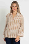 Rails - Banks Shirt in Palo Santo Stripe