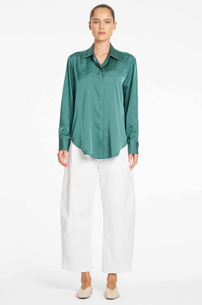 Mela Purdie - Barrel Leg Pant in Gravitene