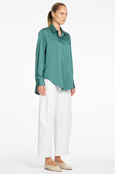 Mela Purdie - Barrel Leg Pant in Gravitene