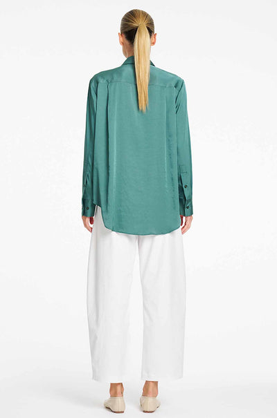 Mela Purdie - Barrel Leg Pant in Gravitene