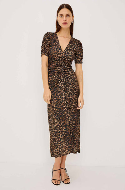 Rails - Beacon Midi Dress in Brown Nala