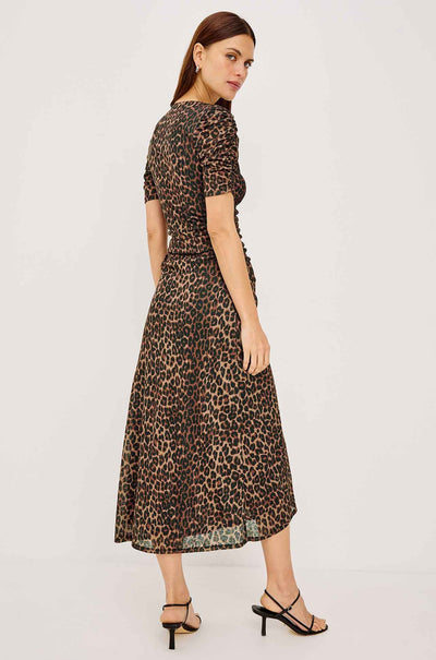 Rails - Beacon Midi Dress in Brown Nala