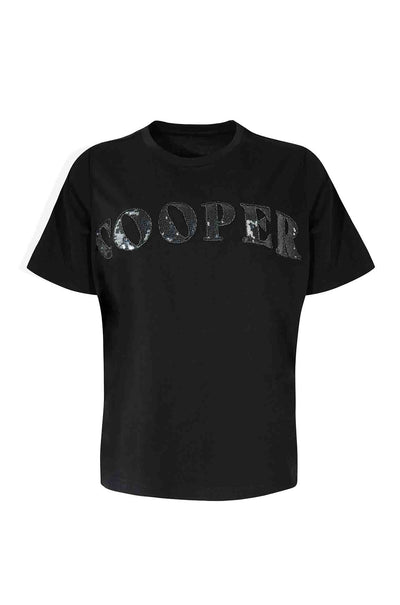 Cooper - Calling All Cooper Bead The Way T-Shirt in Black