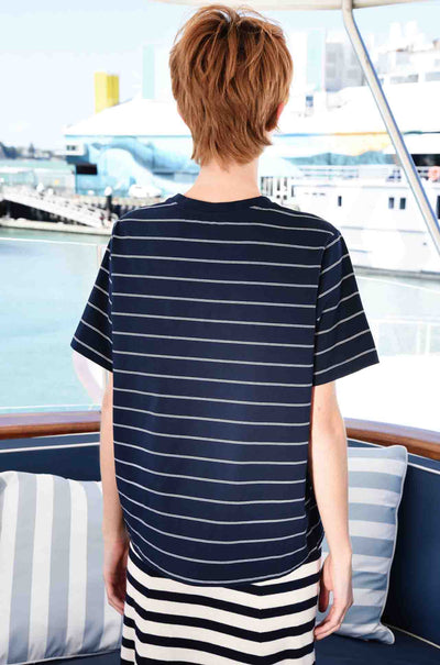 Cooper - Calling All Cooper Bead The Way T-Shirt in Navy