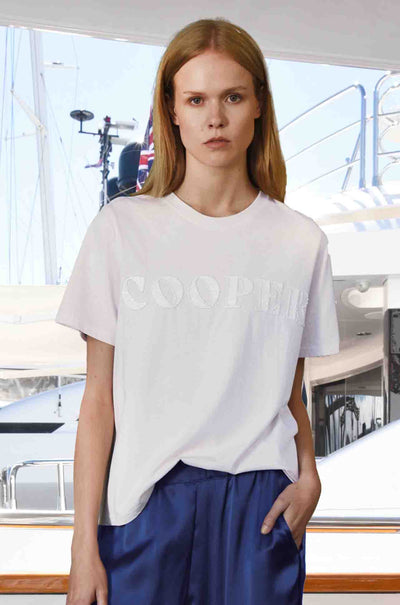 Cooper - Calling All Cooper Bead The Way T-Shirt in White