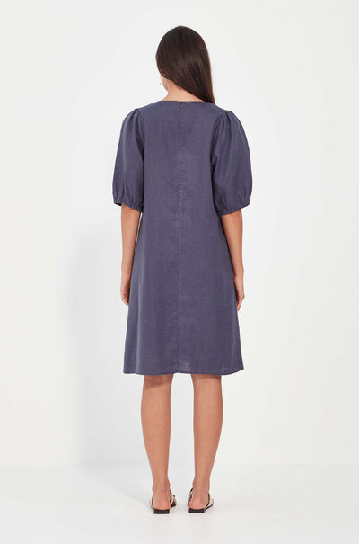 Verge - Becky Dress in Denim