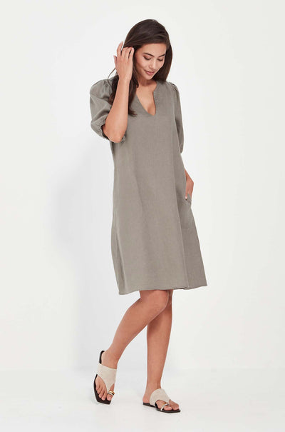 Verge - Becky Dress in Thyme