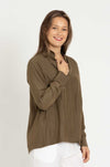 Mela Purdie - Bevel Neck Shirt