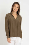 Mela Purdie - Bevel Neck Shirt