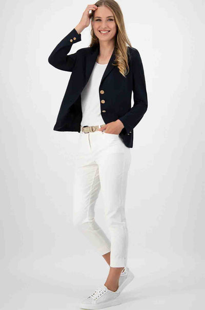 Paula Ryan - Bi Stretch 7/8th Jean in White