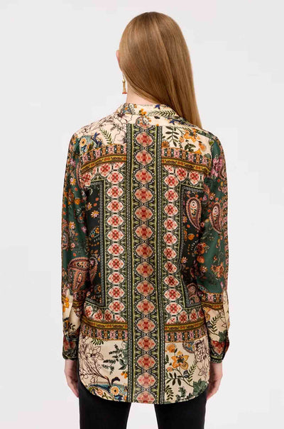 Johnny Was - Bingley Mandarin Collar Tunic