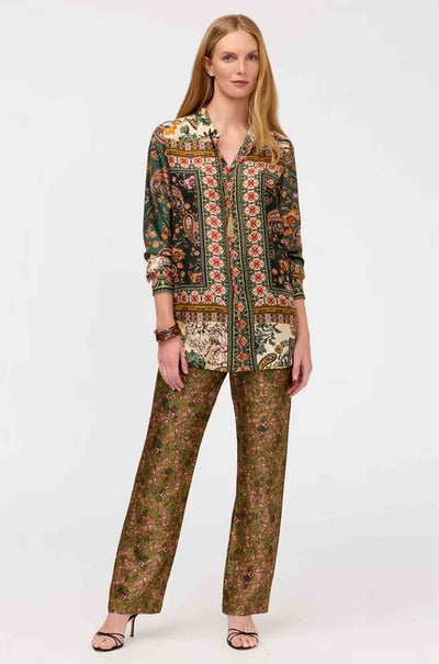Johnny Was - Bingley Mandarin Collar Tunic