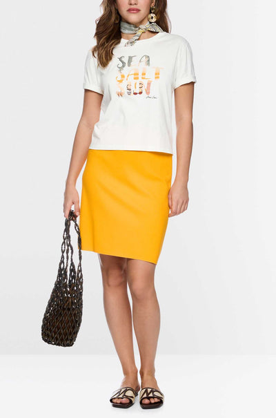 Marc Cain - Blazing Sun Rethink Together Organic Cotton T-Shirt