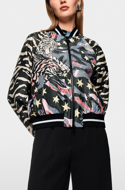 Marc Cain - Blouson Jacket w/ Comic Print