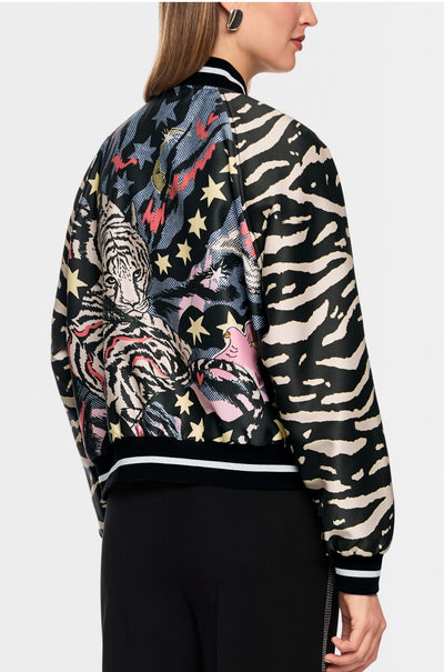 Marc Cain - Blouson Jacket w/ Comic Print