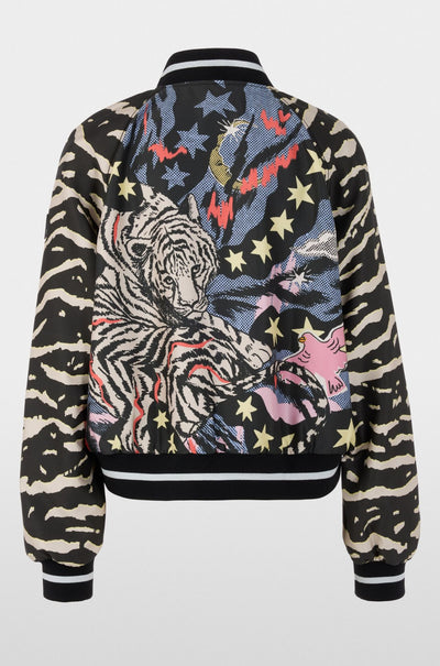Marc Cain - Blouson Jacket w/ Comic Print