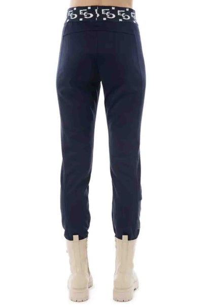 Elisa Cavaletti - Blue Leggings w/ EC Print