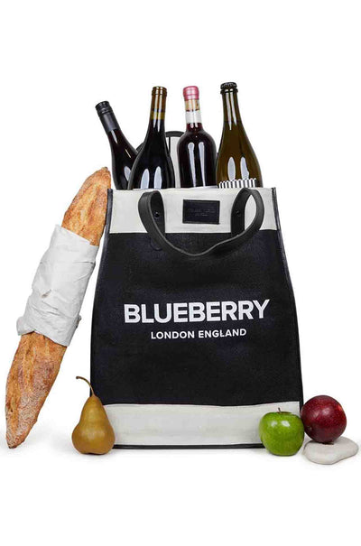 The Cool Hunter Market Bags - Blueberry Black Market Bag