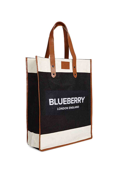 The Cool Hunter Market Bags - Blueberry Tan Market Bag